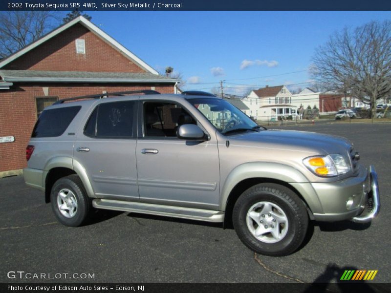 Silver Sky Metallic / Charcoal 2002 Toyota Sequoia SR5 4WD