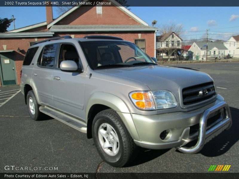Silver Sky Metallic / Charcoal 2002 Toyota Sequoia SR5 4WD
