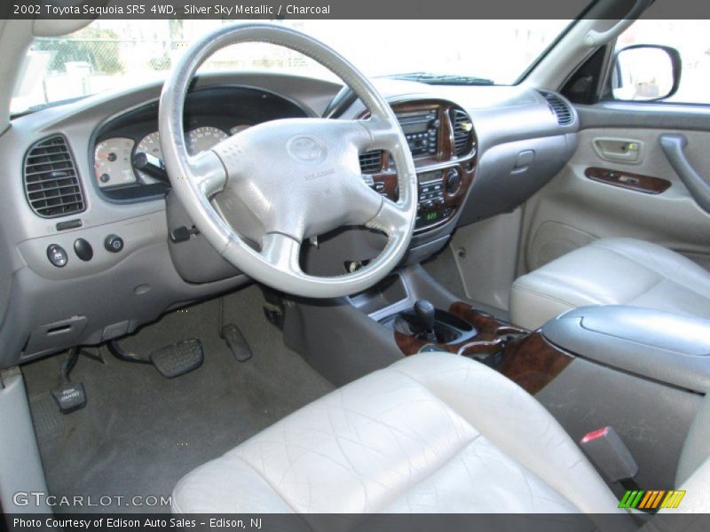 Silver Sky Metallic / Charcoal 2002 Toyota Sequoia SR5 4WD