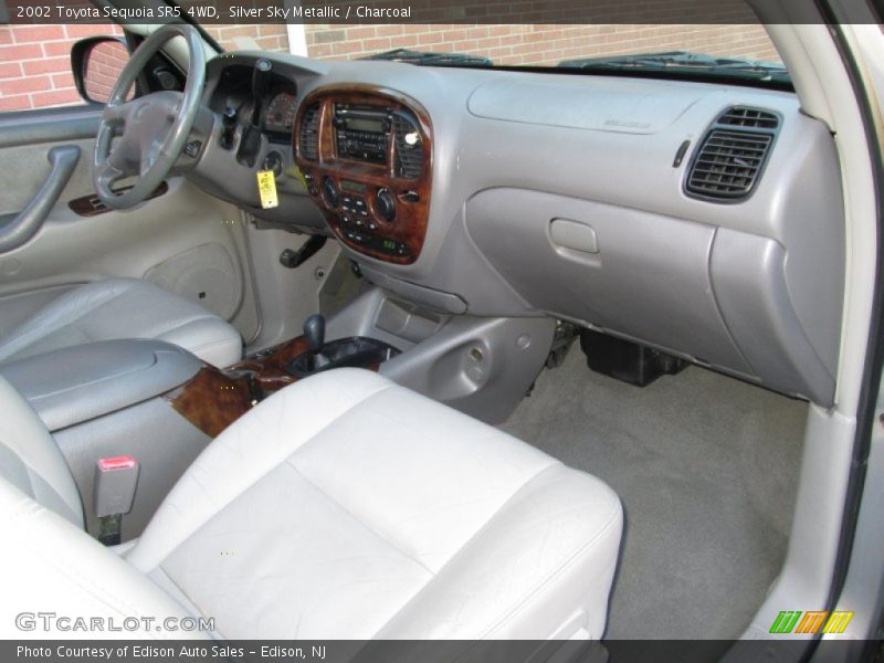 Silver Sky Metallic / Charcoal 2002 Toyota Sequoia SR5 4WD