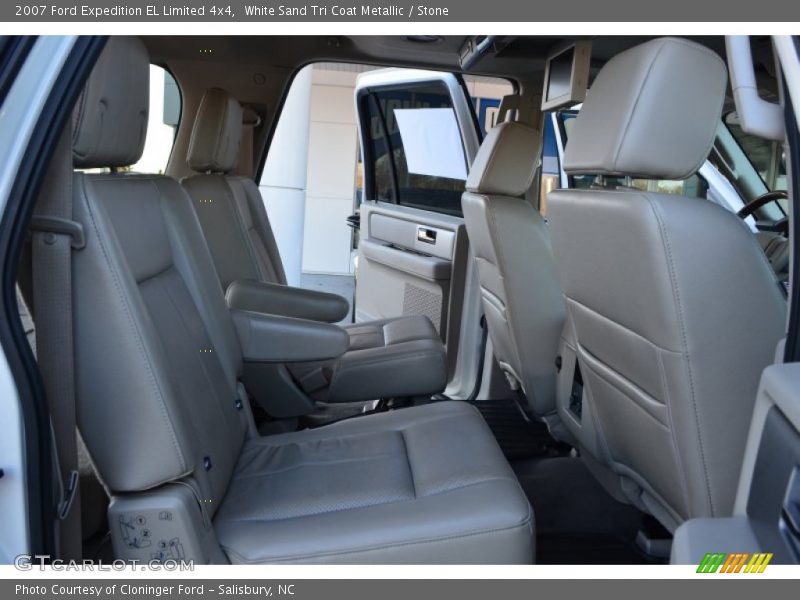 White Sand Tri Coat Metallic / Stone 2007 Ford Expedition EL Limited 4x4