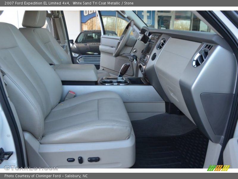 White Sand Tri Coat Metallic / Stone 2007 Ford Expedition EL Limited 4x4