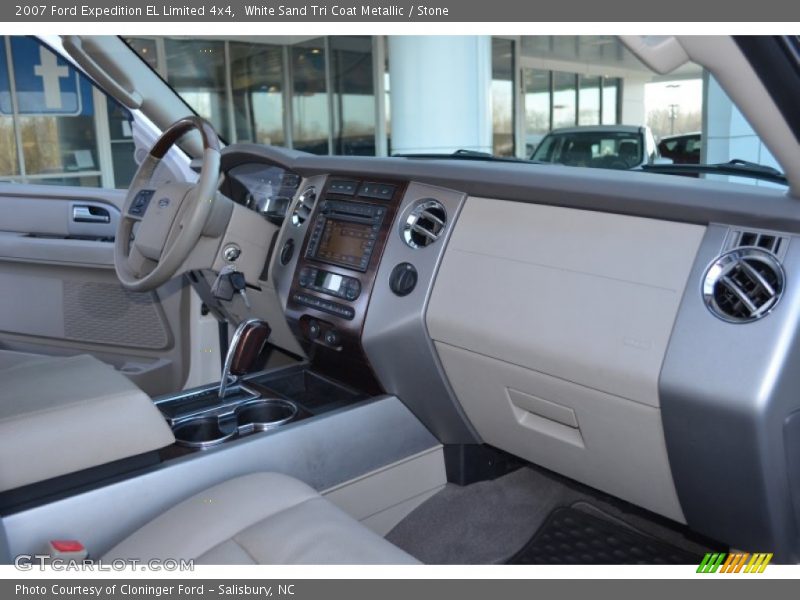 White Sand Tri Coat Metallic / Stone 2007 Ford Expedition EL Limited 4x4