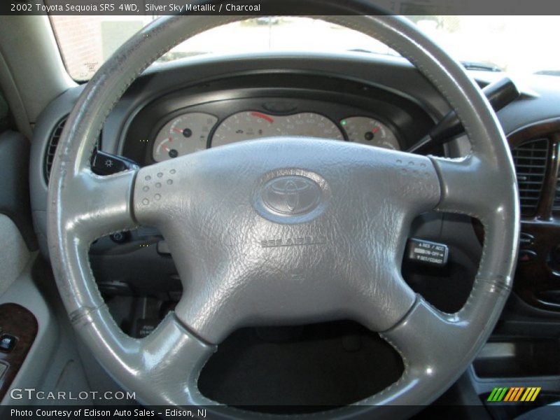 Silver Sky Metallic / Charcoal 2002 Toyota Sequoia SR5 4WD