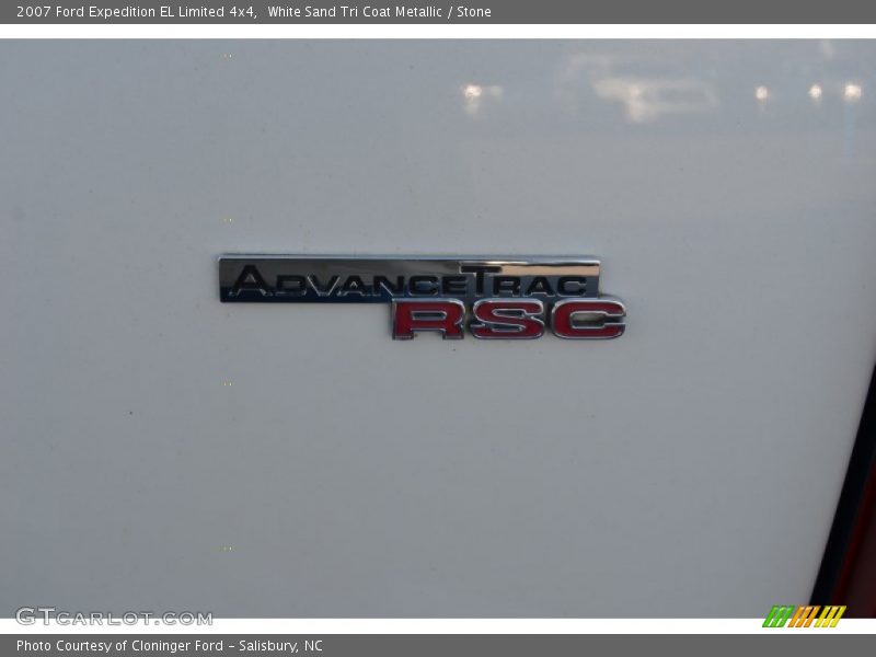 White Sand Tri Coat Metallic / Stone 2007 Ford Expedition EL Limited 4x4