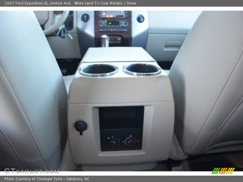 White Sand Tri Coat Metallic / Stone 2007 Ford Expedition EL Limited 4x4
