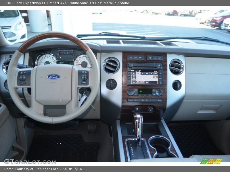 White Sand Tri Coat Metallic / Stone 2007 Ford Expedition EL Limited 4x4