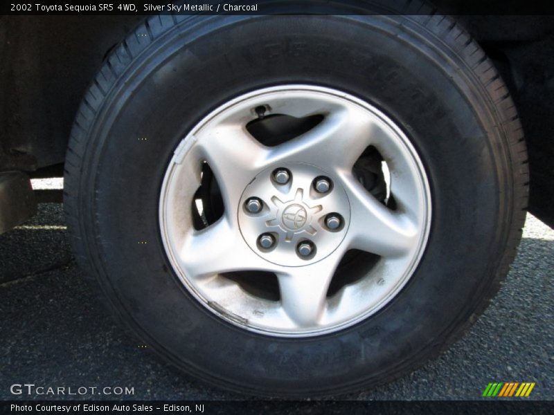 Silver Sky Metallic / Charcoal 2002 Toyota Sequoia SR5 4WD