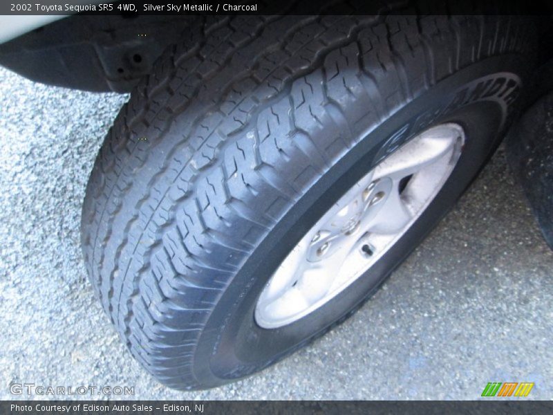 Silver Sky Metallic / Charcoal 2002 Toyota Sequoia SR5 4WD