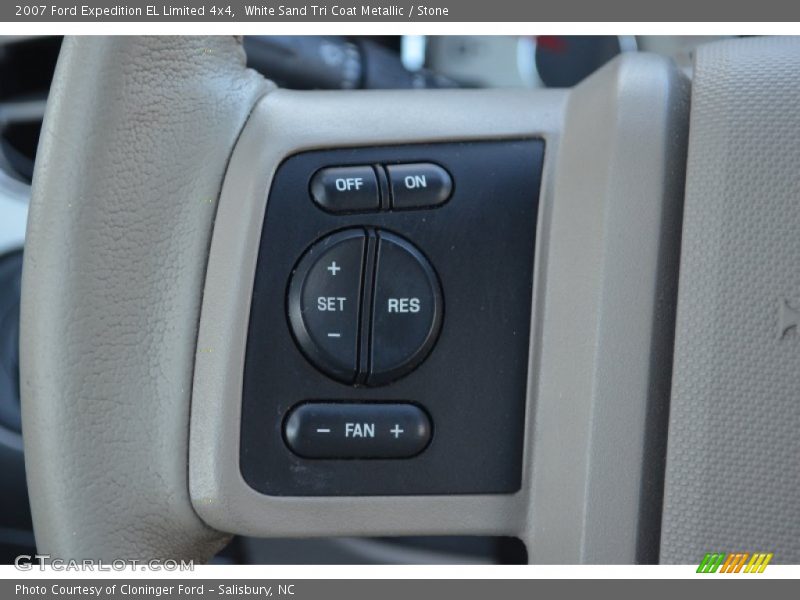 White Sand Tri Coat Metallic / Stone 2007 Ford Expedition EL Limited 4x4