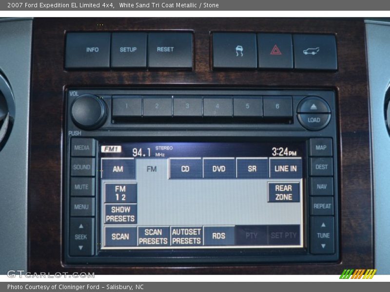 White Sand Tri Coat Metallic / Stone 2007 Ford Expedition EL Limited 4x4