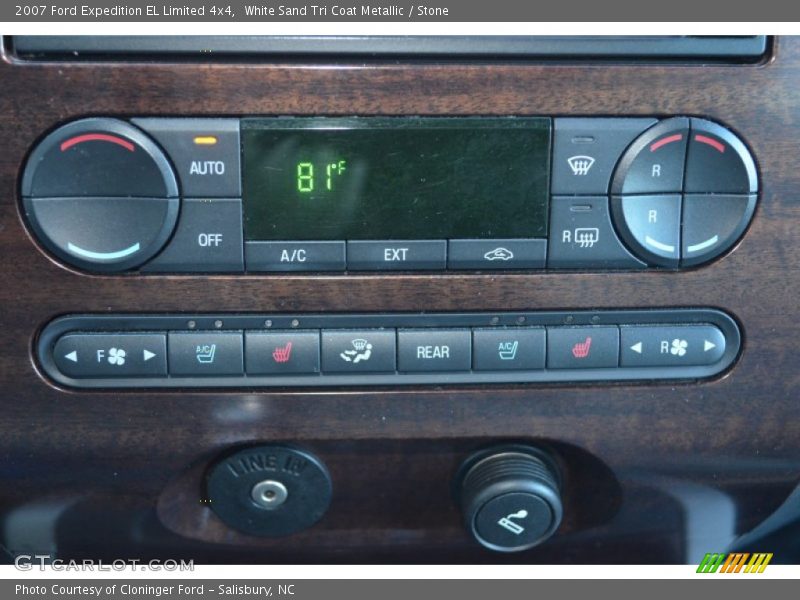 White Sand Tri Coat Metallic / Stone 2007 Ford Expedition EL Limited 4x4