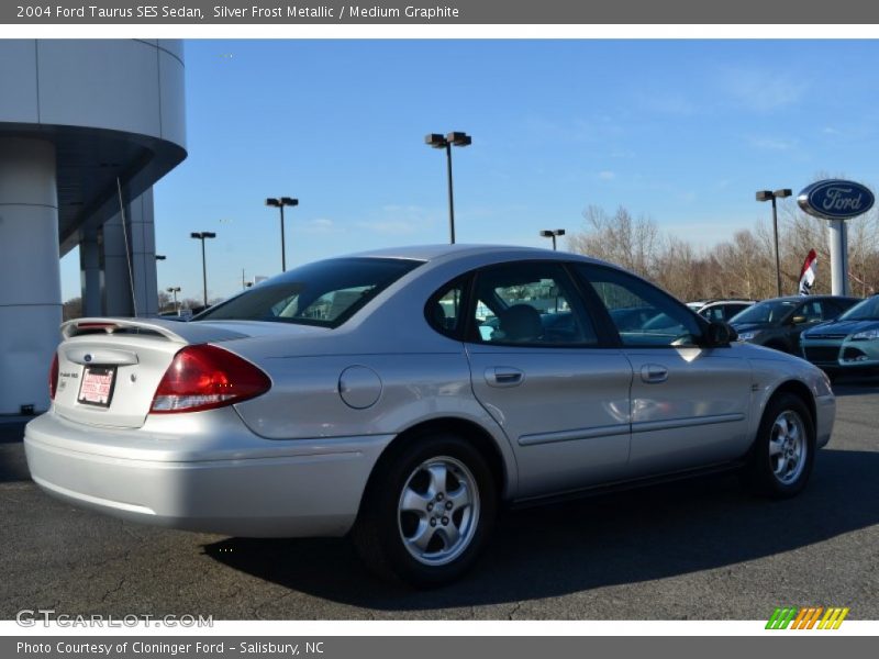 Silver Frost Metallic / Medium Graphite 2004 Ford Taurus SES Sedan