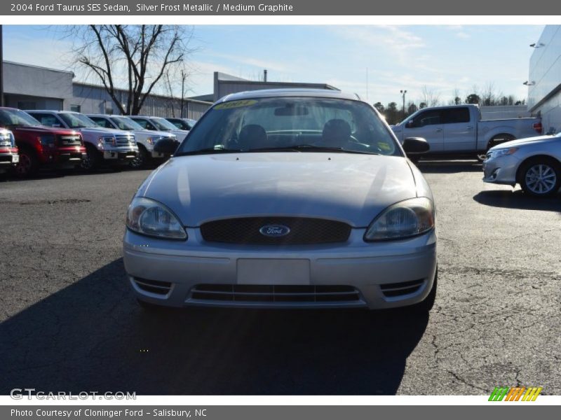 Silver Frost Metallic / Medium Graphite 2004 Ford Taurus SES Sedan