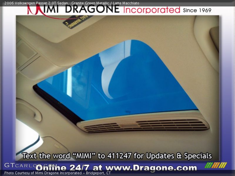 Granite Green Metallic / Latte Macchiato 2006 Volkswagen Passat 2.0T Sedan