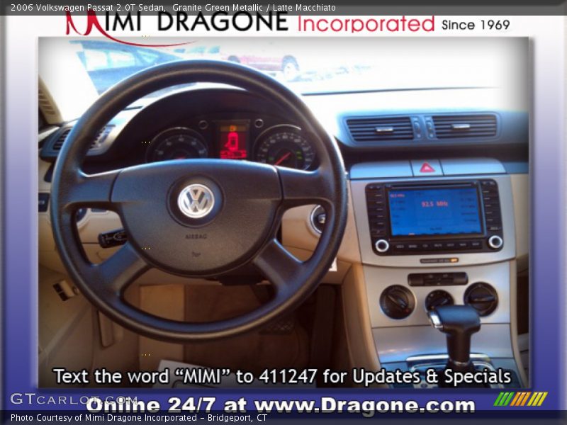 Granite Green Metallic / Latte Macchiato 2006 Volkswagen Passat 2.0T Sedan