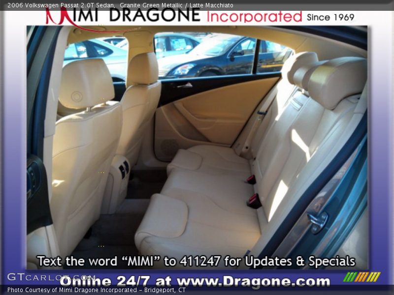 Granite Green Metallic / Latte Macchiato 2006 Volkswagen Passat 2.0T Sedan