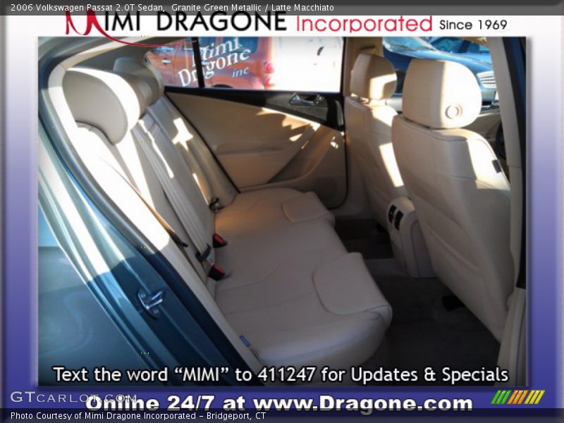 Granite Green Metallic / Latte Macchiato 2006 Volkswagen Passat 2.0T Sedan