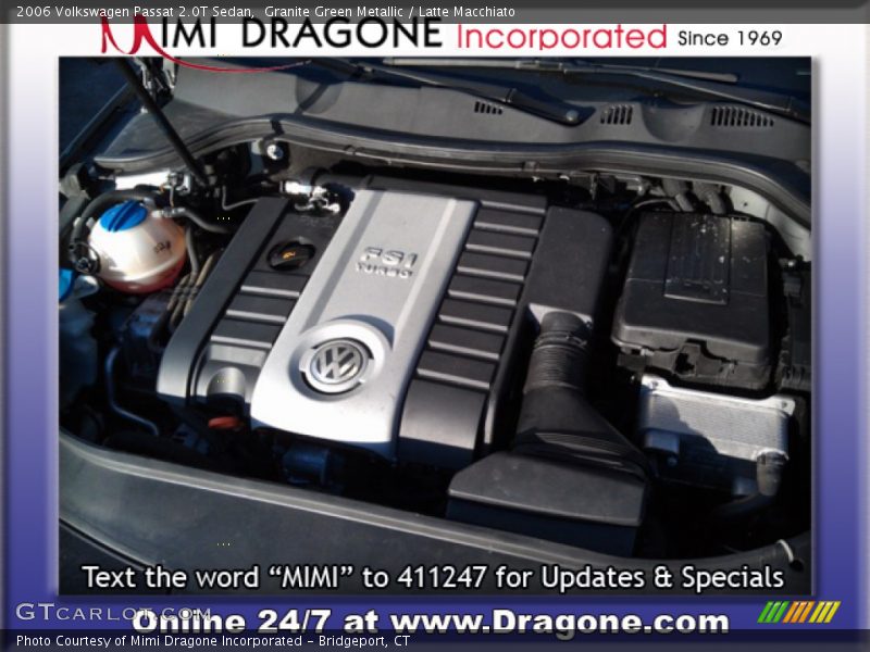 Granite Green Metallic / Latte Macchiato 2006 Volkswagen Passat 2.0T Sedan