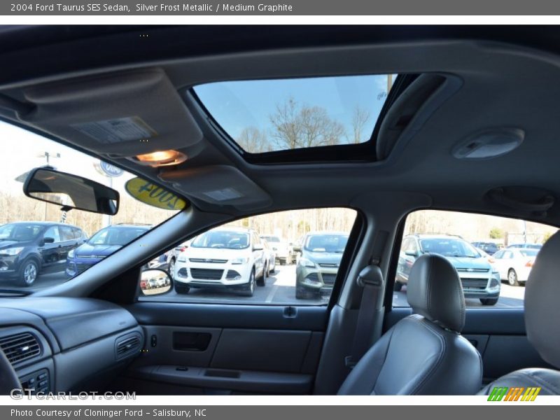 Silver Frost Metallic / Medium Graphite 2004 Ford Taurus SES Sedan