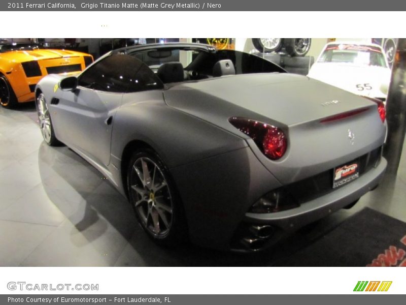  2011 California  Grigio Titanio Matte (Matte Grey Metallic)