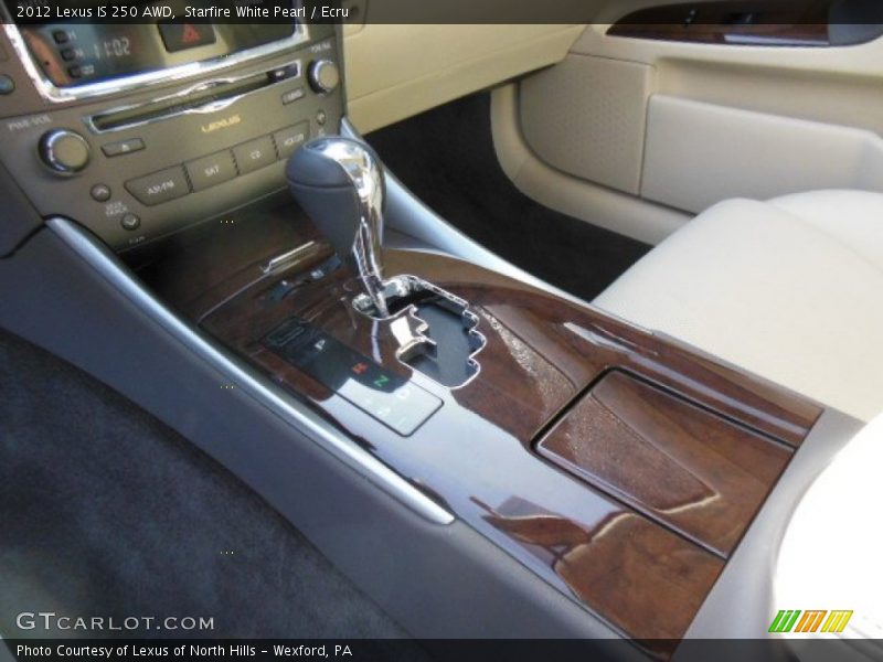 Starfire White Pearl / Ecru 2012 Lexus IS 250 AWD
