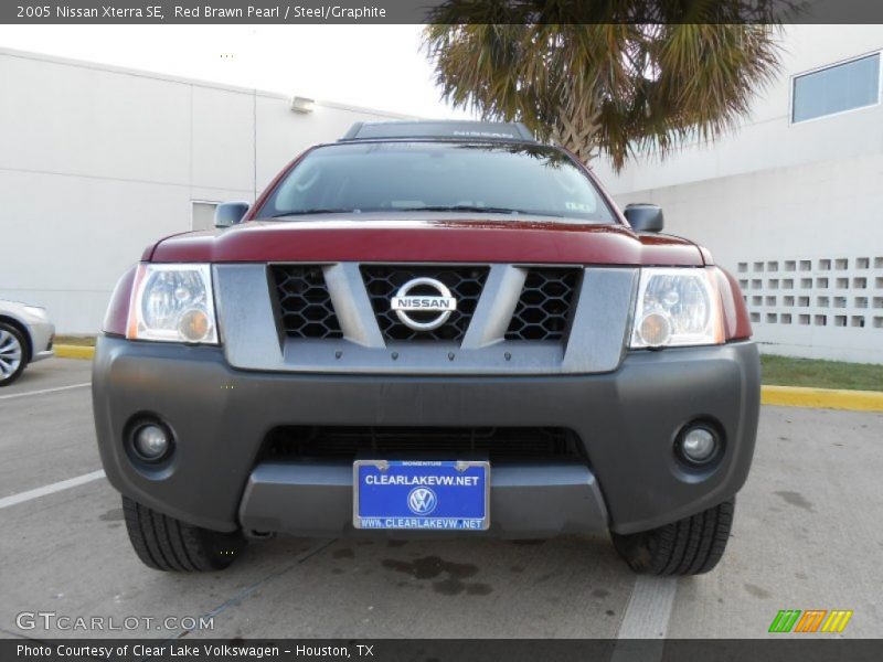 Red Brawn Pearl / Steel/Graphite 2005 Nissan Xterra SE