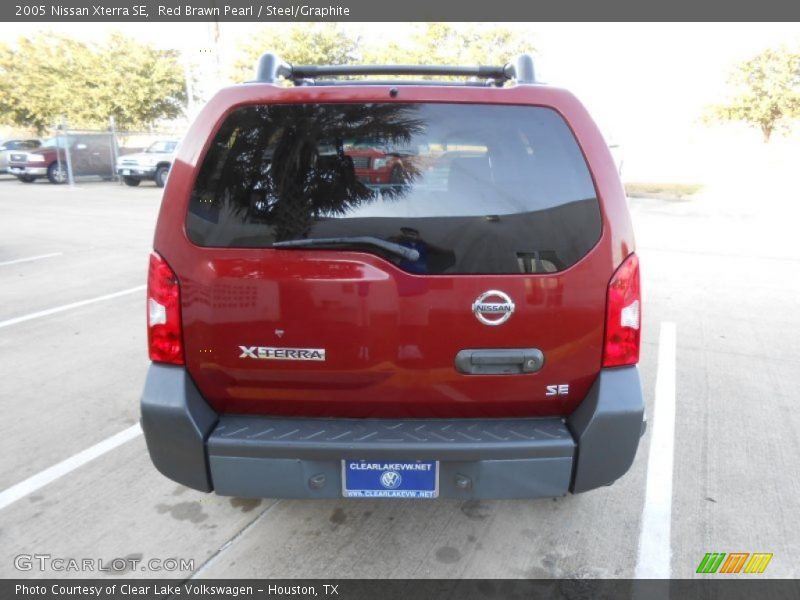 Red Brawn Pearl / Steel/Graphite 2005 Nissan Xterra SE