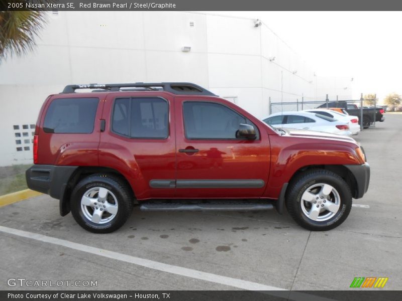 Red Brawn Pearl / Steel/Graphite 2005 Nissan Xterra SE