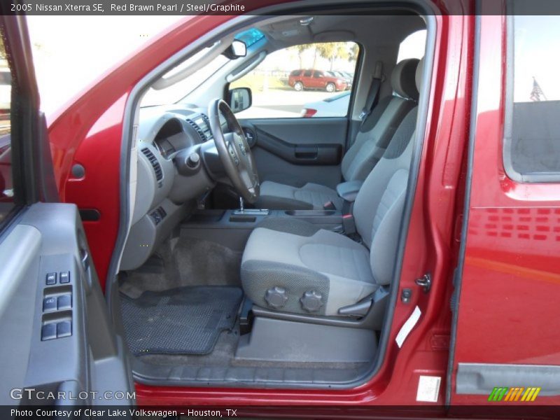 Red Brawn Pearl / Steel/Graphite 2005 Nissan Xterra SE