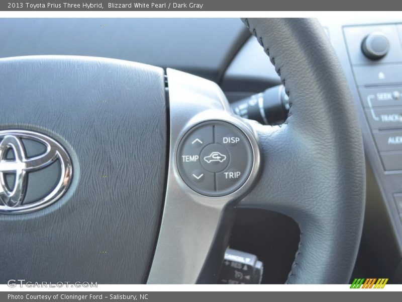 Controls of 2013 Prius Three Hybrid