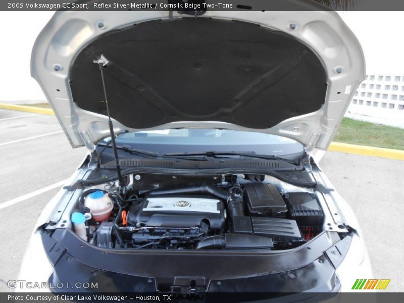 Reflex Silver Metallic / Cornsilk Beige Two-Tone 2009 Volkswagen CC Sport