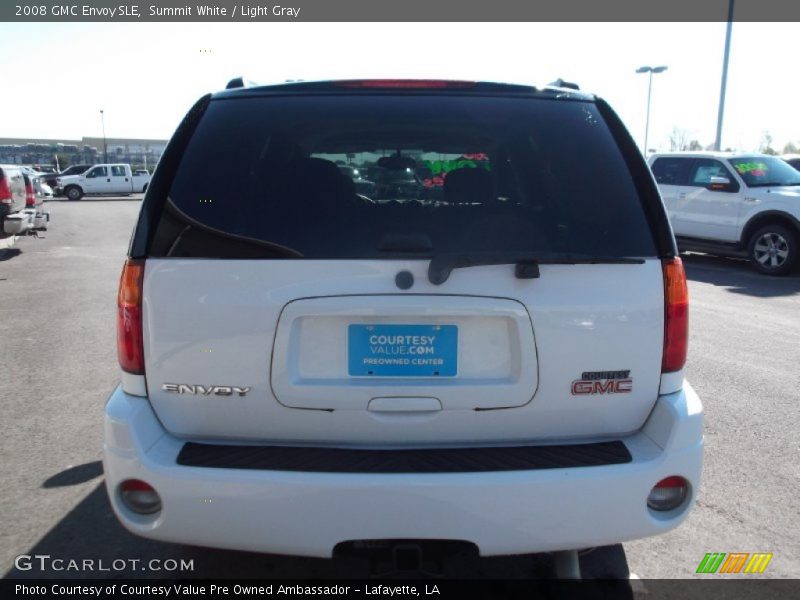 Summit White / Light Gray 2008 GMC Envoy SLE