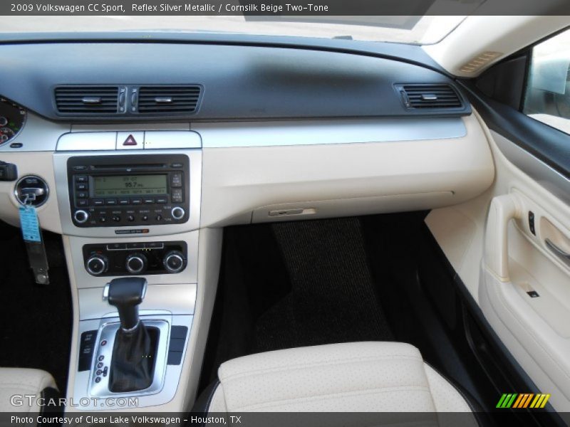 Reflex Silver Metallic / Cornsilk Beige Two-Tone 2009 Volkswagen CC Sport
