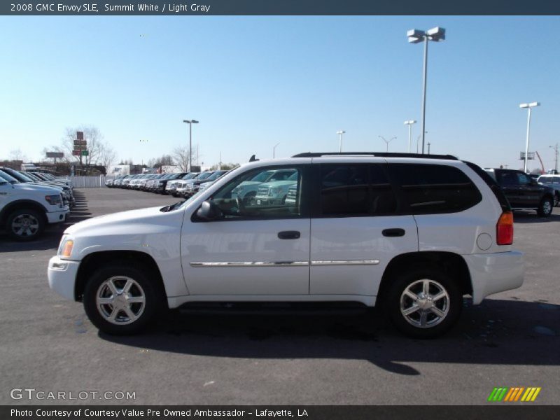Summit White / Light Gray 2008 GMC Envoy SLE
