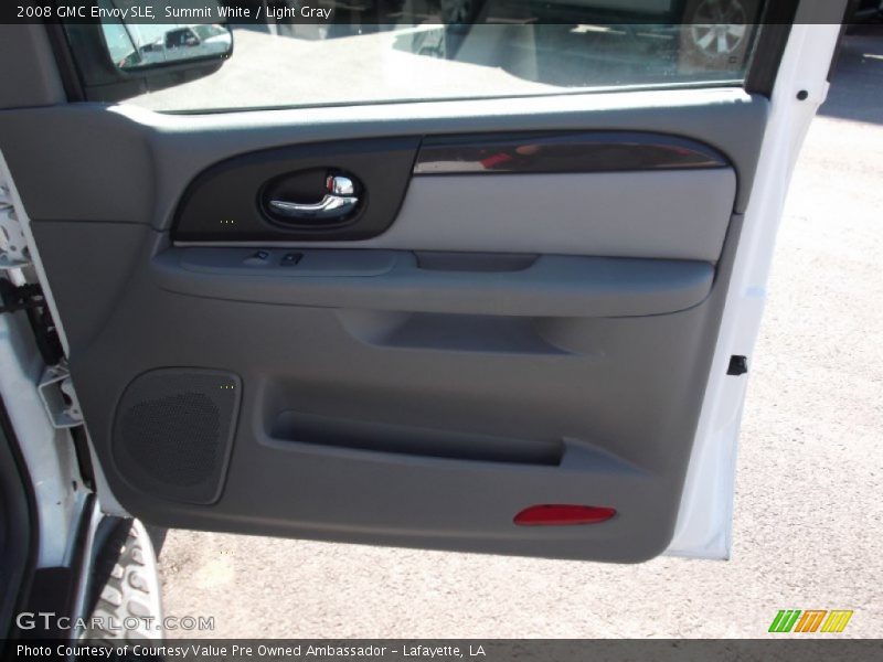 Summit White / Light Gray 2008 GMC Envoy SLE