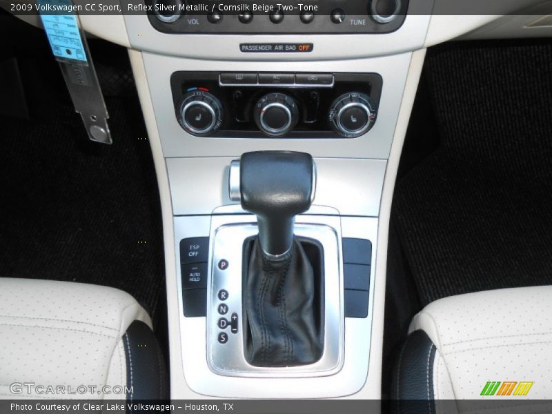 Reflex Silver Metallic / Cornsilk Beige Two-Tone 2009 Volkswagen CC Sport