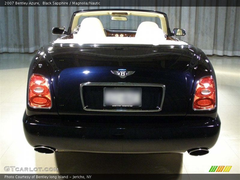 Black Sapphire / Magnolia/Nautic 2007 Bentley Azure