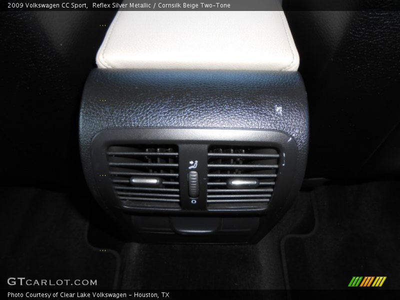 Reflex Silver Metallic / Cornsilk Beige Two-Tone 2009 Volkswagen CC Sport