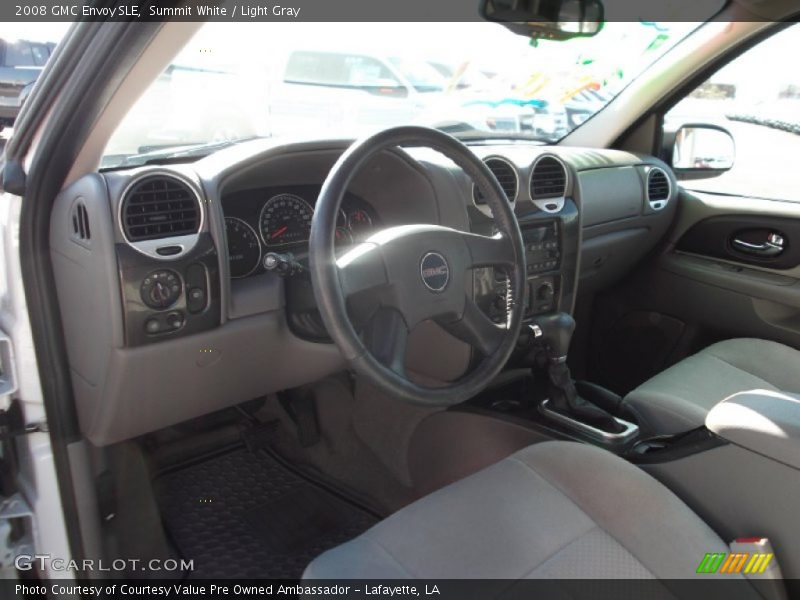 Summit White / Light Gray 2008 GMC Envoy SLE