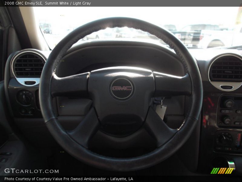Summit White / Light Gray 2008 GMC Envoy SLE