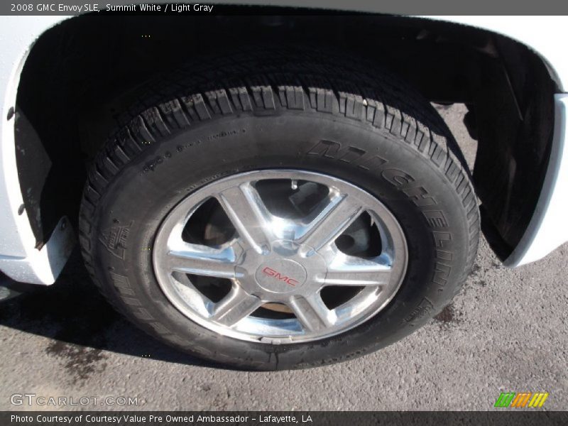 Summit White / Light Gray 2008 GMC Envoy SLE