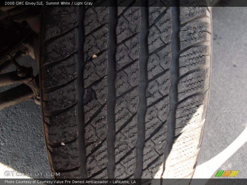 Summit White / Light Gray 2008 GMC Envoy SLE
