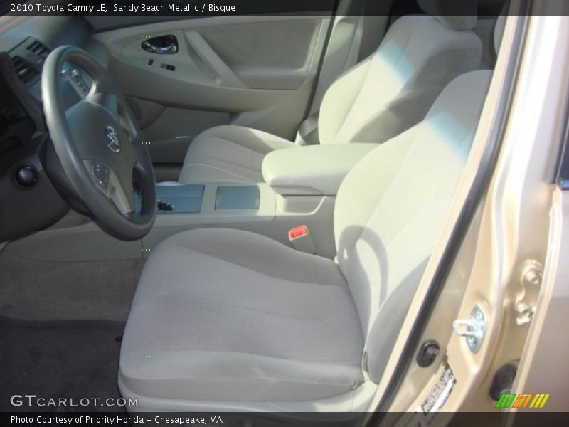 Sandy Beach Metallic / Bisque 2010 Toyota Camry LE