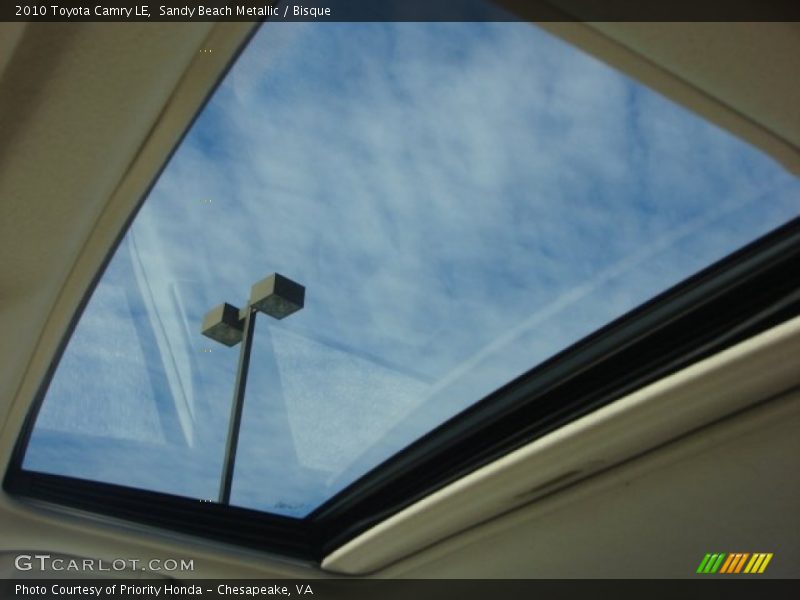 Sandy Beach Metallic / Bisque 2010 Toyota Camry LE
