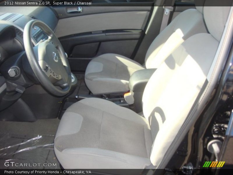 Super Black / Charcoal 2012 Nissan Sentra 2.0 SR