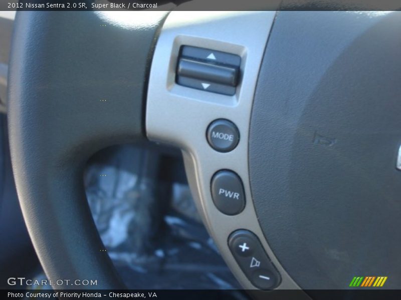 Super Black / Charcoal 2012 Nissan Sentra 2.0 SR
