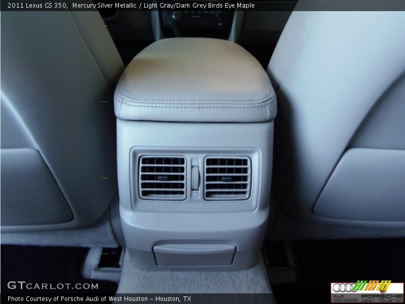 Mercury Silver Metallic / Light Gray/Dark Grey Birds Eye Maple 2011 Lexus GS 350