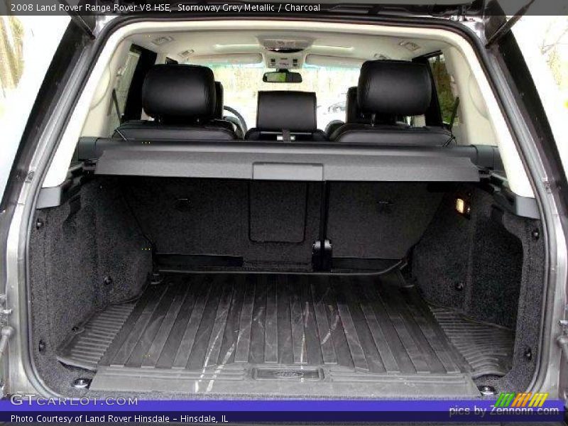 Stornoway Grey Metallic / Charcoal 2008 Land Rover Range Rover V8 HSE