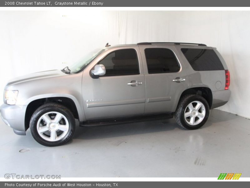 Graystone Metallic / Ebony 2008 Chevrolet Tahoe LT